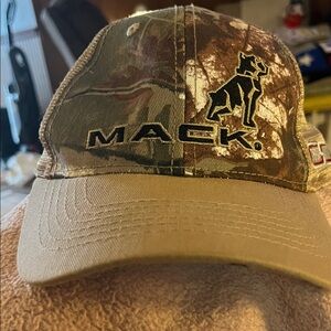Mack Camo and Tan Cap
